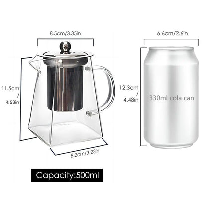 Glass Teapot Set